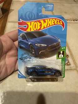 Hot Wheels Tesla Model S Die-Cast Car