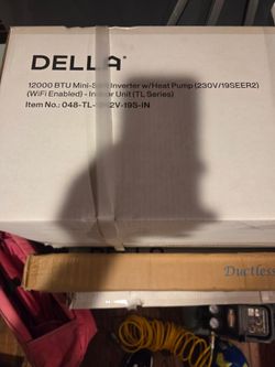18000 btu Mini split a/c and heat pump