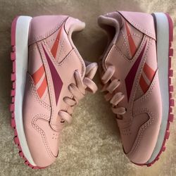 Tricolor Pink Reebok Sneakers Toddler Girls Size10 New W/o Box