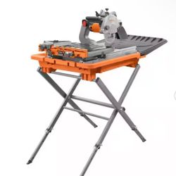 RIDGID 12 Amp 8 in. Blade Corded Wet Tile Saw with Extended Rip