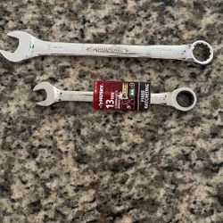 Husky 13mm And 18mm Wrench 