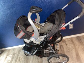 Baby trend jogger stroller set