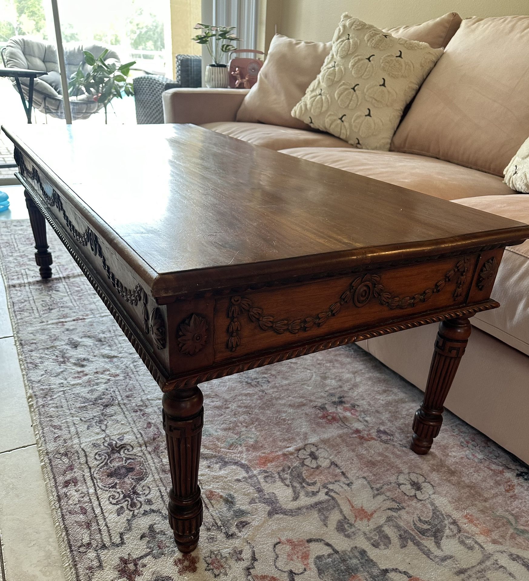 Antique 19th Century French Coffee Table