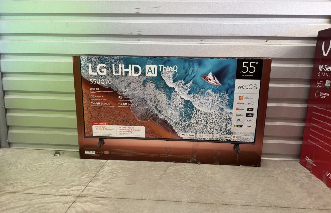UQ70 55” Lg UHD 4K Smart TV