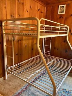 Bunk Bed , Twin Over Full , 2 Mattress 