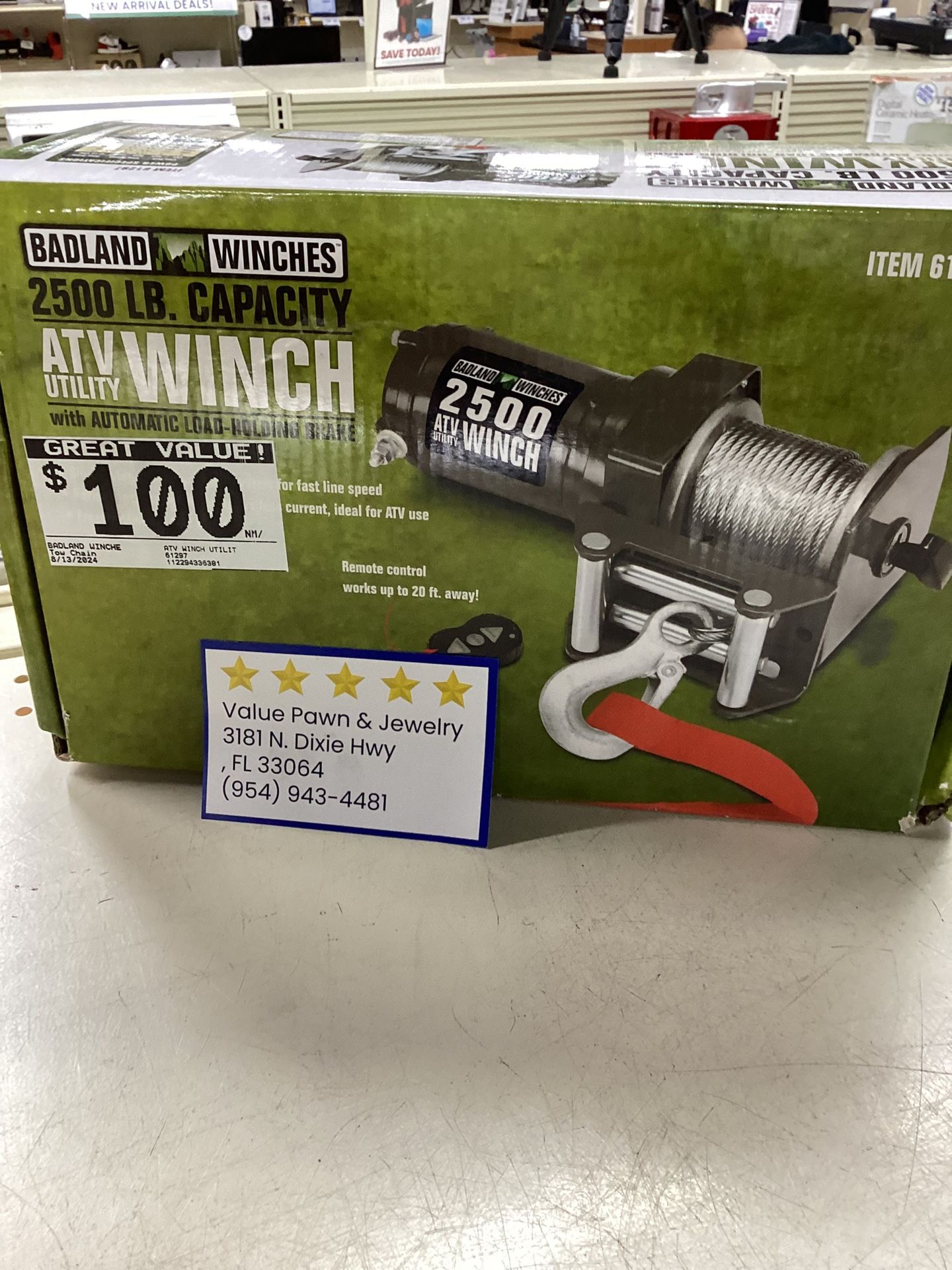 Bandland Winches Tow chain 