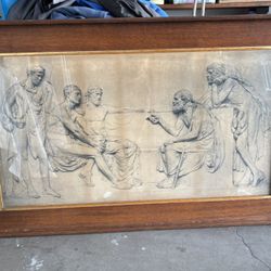 Antique Artwork - Roman Figures