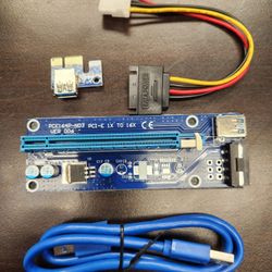PCI-E Riser Board GPU Extender