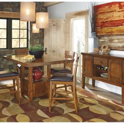 Ralene 5 Piece Dining Set With Expandable Table