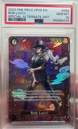 2023 ONE PIECE PSA 10 ROB LUCCI
