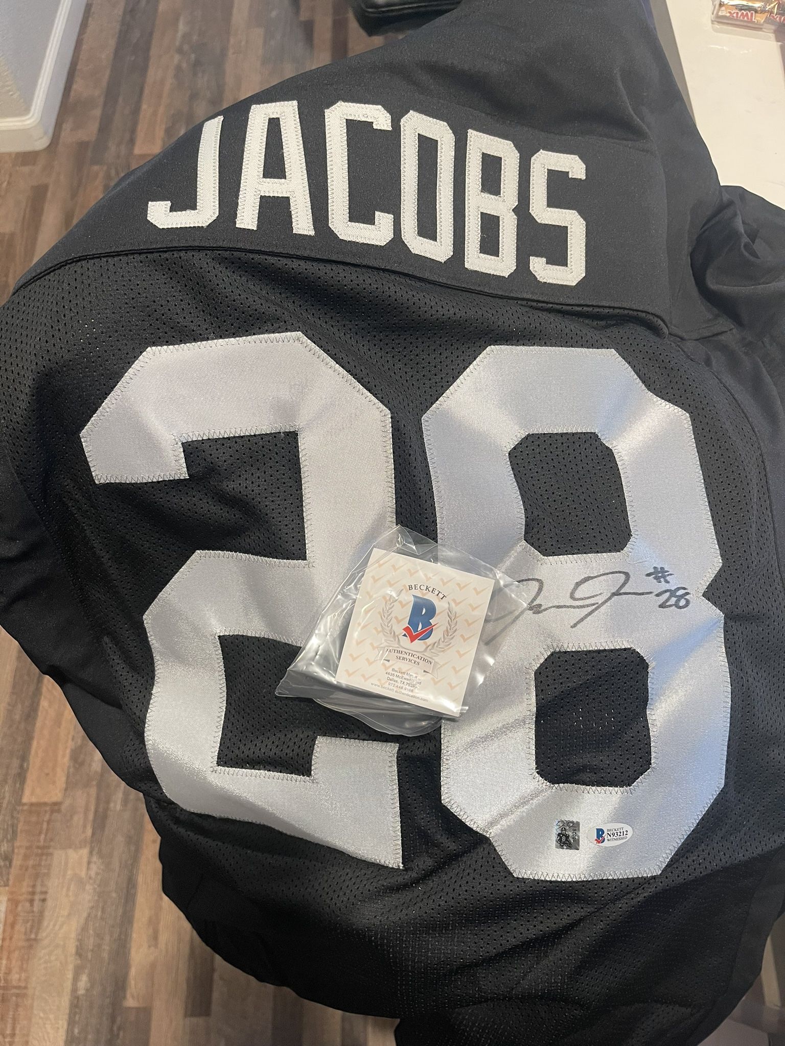 Josh Jacobs Autograph Rookie Jersey