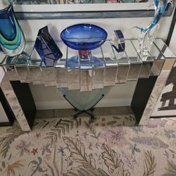 Mirrored Console Table