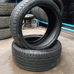 🔥 (2) 225 40 18 Goodyear Eagle Sport All Season Tires