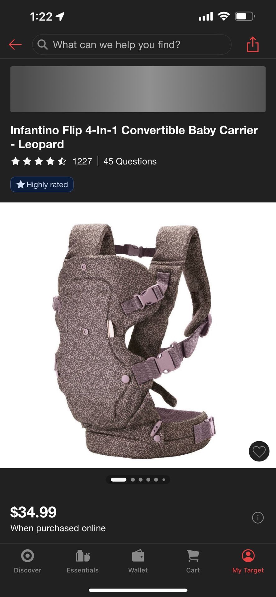 Target Baby Carrier 