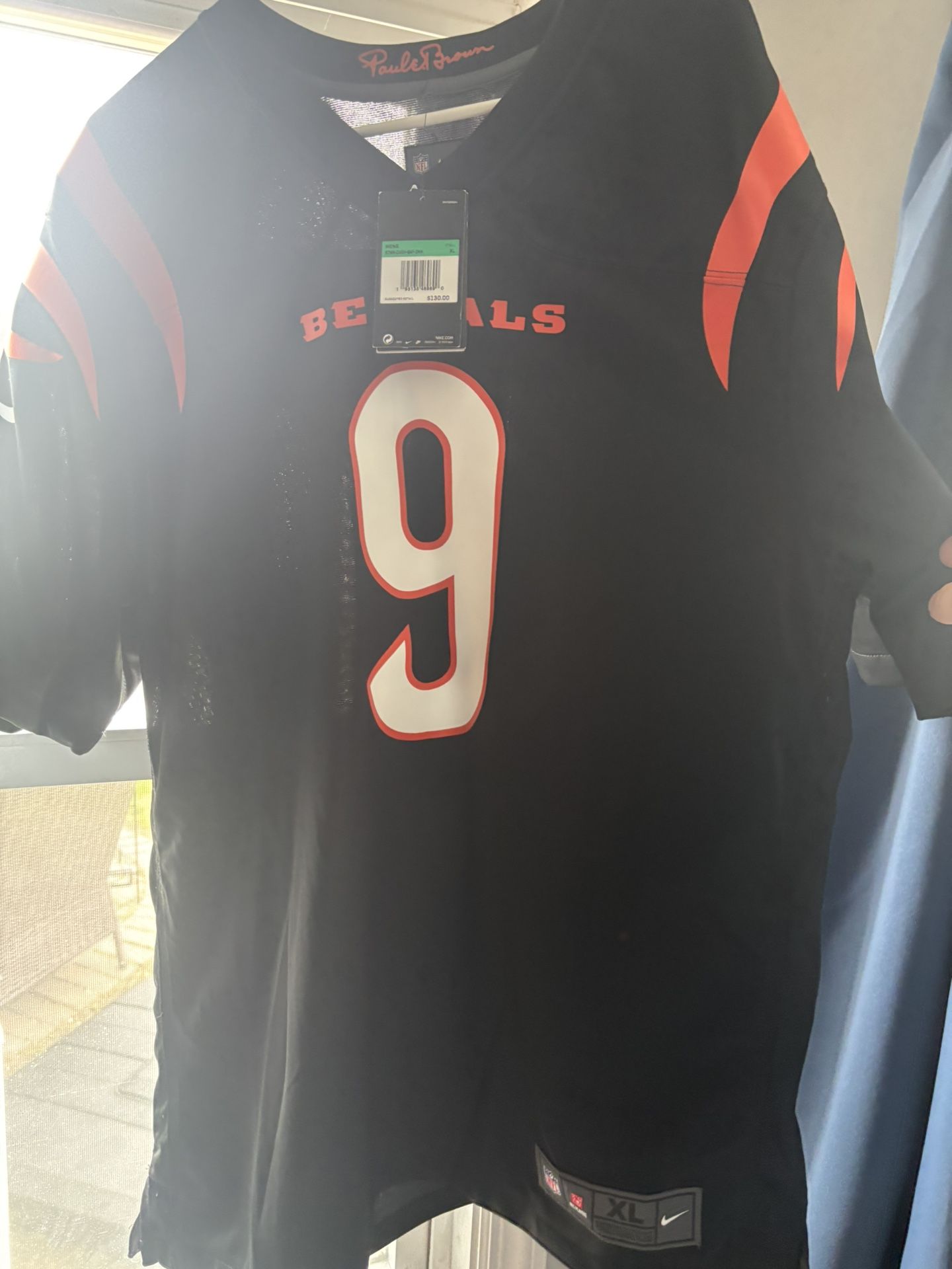 Joe burrow bengals jersey