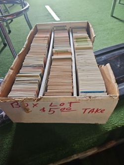 Baseball cards 80s and 90s