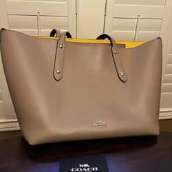 Coach  Leather Tote