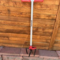 CORONA TOOLS Steel Tined Tiller: Steel Head, Comfort Grip Handle Type, Steel Handle
