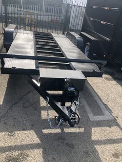 Car hauler 8.5x16 equipment trailer buggy trailer flat bed