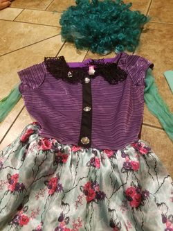 Monster High Swamp girl costume