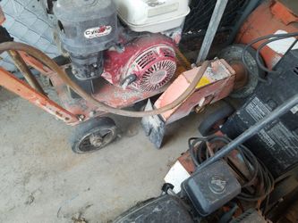 Clipper 14 In. Walk Behind Concrete Saw