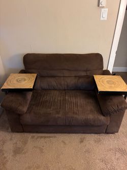 Pair of eating side tables