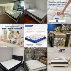 Mattress,bed frame,full queen king