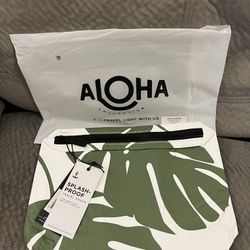 Brand New Aloha Collection Small Pouch - Monstera Seaweed - PICKUP IN AIEA - I DON’T DELIVER 