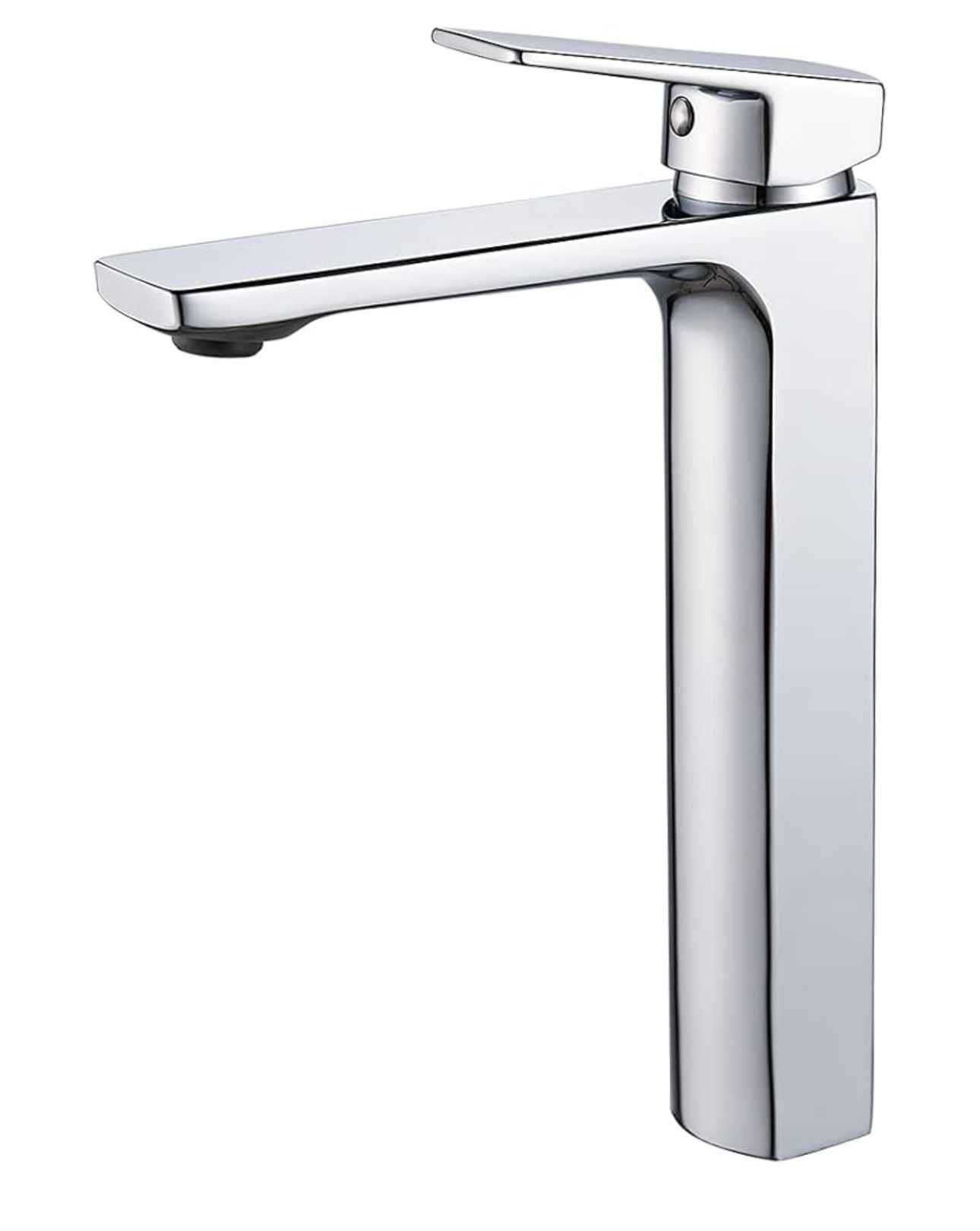 VOTON Chrome Vessel Sink Faucet Tall Single Handle