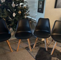 Black chairs