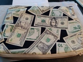 Money Makeup Bag