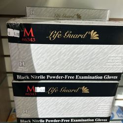 Medium Nitrile Gloves Box Of 100. Financing Available ✅ 
