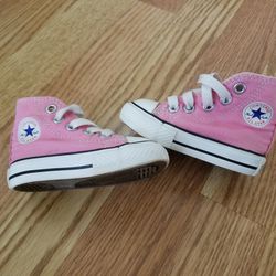 Converse Allstar Pink size 2c Toddler 