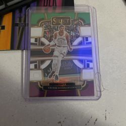 Victor wemby Tri Color Select Prism