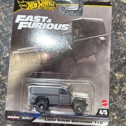 Hot Wheels Premium Fast & Furious Land Rover Defender 110