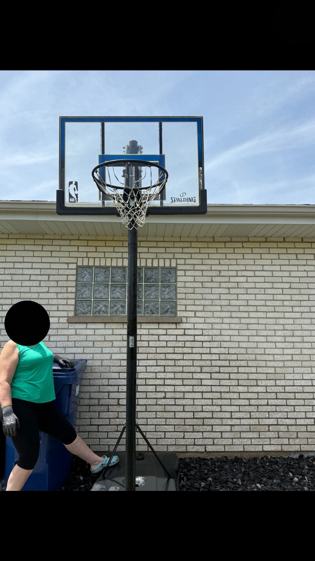 Spalding Basketball hoop