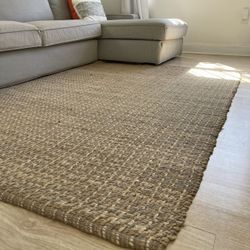 Natural Weave Area Rug - 5 X 7