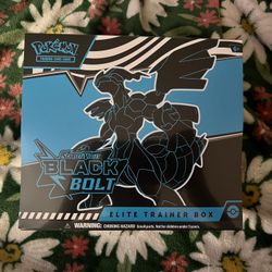 Pokemon Tcg Black Bolt Etb 