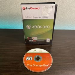 The Orange Box Half Life 2 (Xbox 360, 2007) Disc only Tested & Works