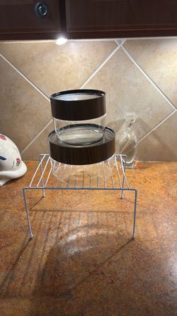Vintage Pyrex canisters