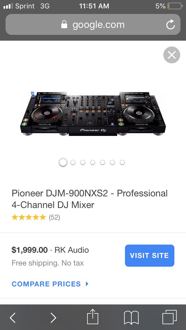 Pioneer dj equipment brand new in box and booth (custom DJ table)