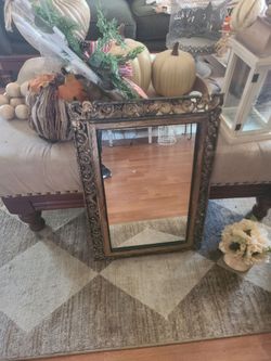 Vintage ornate mirror