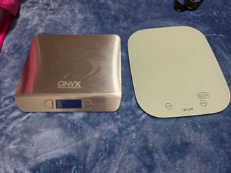 Onyx Products and Taylor Digital Kitchen Scales – Lot of 2