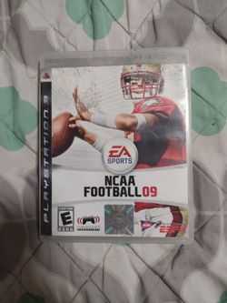 NCAA Football 09 PS3 Game