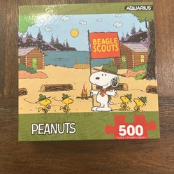 Peanuts Beagle Scout Puzzle