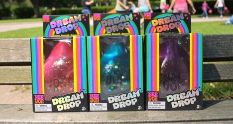 Needoh Dream Drop - Single (Purple, Pink, Blue) Squish Fidget Stress Toy New