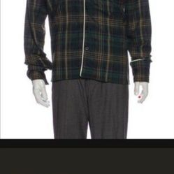 RHUDE PLAID SHIRT Medium 