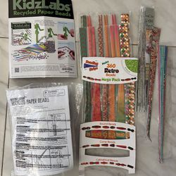 KidzLabs Recycled Paper Beads Kit