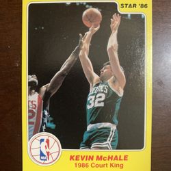 1986 KEVIN McHALE COURT KINGS