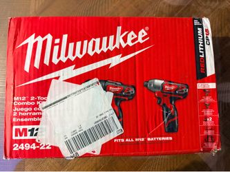 Milwaukee M12 Drill Kit Brand New in Box